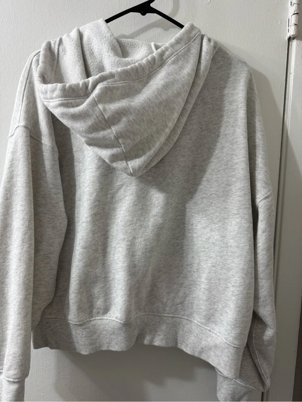 PINK Victoria's Secret Light Gray Zip Hoodie - Picture 3 of 3